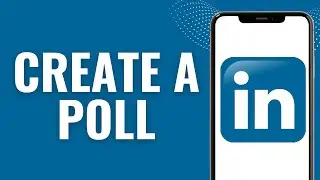 How to create a poll on Linkedin