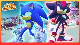 The Most Ultimate Sonic vs Shadow Showdowns! 🤜💎🤛 Sonic Prime | Netflix After School