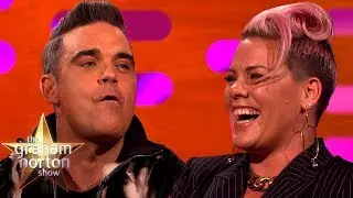 Pink Confused Robbie Williams With a Chef | The Graham Norton Show