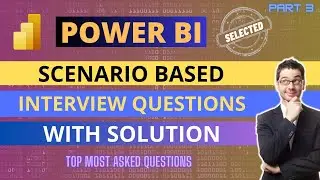 Power BI Scenario based interview questions with solution | Power BI interview | Power BI |