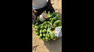 Mouthwatering Kheera Masala of Puri Sea Beach | Puri Street Food 