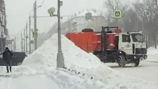 Snow Sakhalin \\ Офф-топ: Южно-Сахалинск (Сахалин): последствия метели 11 марта 2020 г \