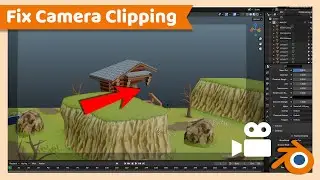 Fix Camera or Viewport Clipping Problem | Blender Tutorial