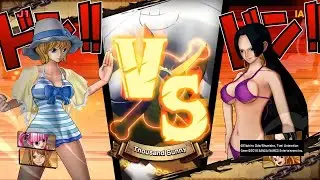 ONE PIECE: BURNING BLOOD-Koala VS. Boa Hancock