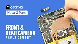 Motorola Moto G Pure Front & Rear Camera Replacement XT2163-4