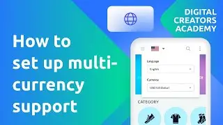 How to set up multi-currency support at your Shopify store and Andromo app