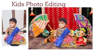 Baby Photo Editing | Monthly kids photo Editing | Photoshop Tutorial | @jalpapatel