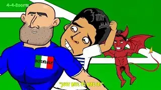 😁LUIS SUAREZ BITE on Chiellini😁 Italy vs Uruguay by 442oons 0-1(World Cup Cartoon 24.6.14) BeatIit