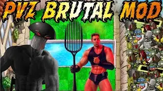 Plants Vs Zombies Brutal Mod X2 скорость в Бассейне