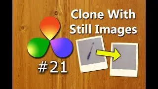 How To Use The Clone Tool With Still Images In DaVinci Resolve