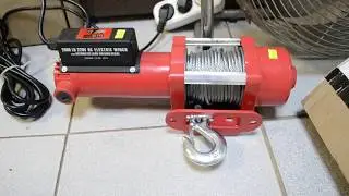 RED BTR 220V 2000LBS лебедка электрическая серия ГАРАЖ