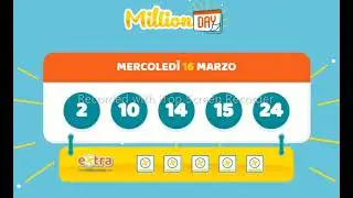 Estrazione Millionday 16 03 2022