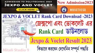 JEXPO & VOCLETE RANK CARD DOWNLOAD 2023 / How to download jexpo & voclet Rank card 2023 / jexpo 2023