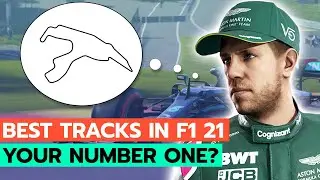 The 5 BEST TRACKS on the F1 2021 Game