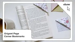 DIY Origami Page Corner Bookmarks