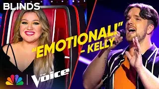 JB Somers Sounds Silky Smooth on Joni Mitchells A Case of You | The Voice Blind Auditions | NBC