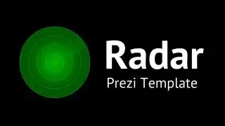 Animated Radar Prezi Template