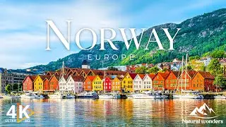 FLY OVER NORWAY 4K UHD - Amazing Natural Scenery With Soothing Music For A Fresh New Day