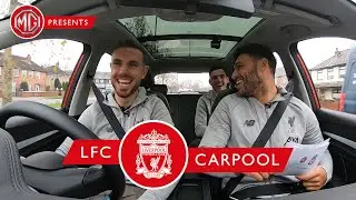 LFC Carpool is back: Hendo, Ox and Robbo take MGs new electric car for a spin