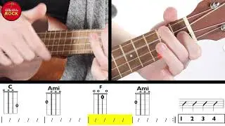 How to Play Can't Stop the Feeling by Justin Timberlake on the Ukulele