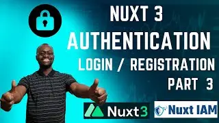 Nuxt 3 Authentication - Login / Registration - Part 3