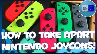 How to take apart Nintendo Joycons ASMR