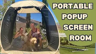 BEST Popup Portable Screen Room: Sets Up in Under 10 Seconds