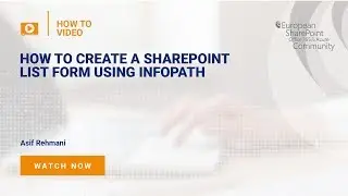 How To Create a SharePoint List Form Using InfoPath