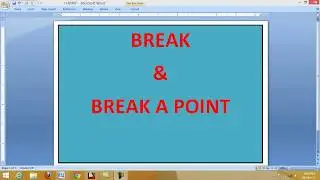 BREAK Command in AutoCAD | AutoCAD Tutorial