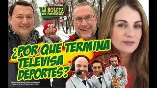 CIERRA TELEVISA DEPORTES CICLO. La boleta del espectáculo con Flor Rubio. 3 febrero