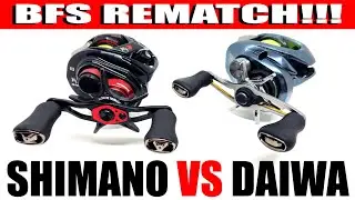 BFS REMATCH!!! Daiwa Gekkabijin VS Shimano Aldebaran with BRAID