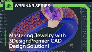 Mastering Jewelry with 3Design: Advanced 3D CAD Solutions