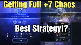 Black Desert Mobile Getting Full +7 Chaos Gear - RNG & Best Strategy?!