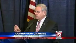 New Jersey Sen. Bob Menendez outraged over corruption charges