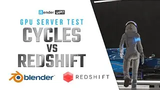 Cycles vs Redshift on 6x RTX 4090 | Blender GPU render farm | iRender Cloud Rendering