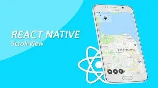 React Native Tutorial  - Using ScrollView To Scroll Screen And Components in 1 minute.