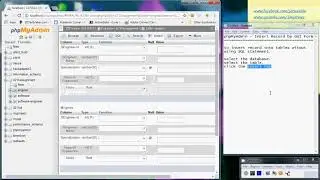 phpMyAdmin - MySQL - Insert Record By GUI Form