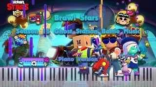 Brawl Stars Season 15 Ghost Station Battle Music Piano