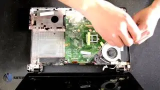 ASUS X550C - Disassembly and cleaning