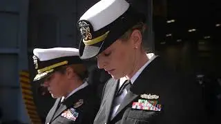BURIAL at SEA for Lt.j.g. Marc Rockwell-Pate aboard USS Ronald Reagan