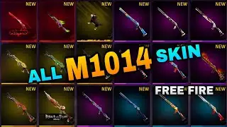 FREE FIRE ALL M1014 GUN SKIN || ALL UMP M1014 SKIN FREE FIRE || FF ALL M1014 GUN SKIN