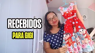 RECEBIDOS DE ROUPAS - MUITA COISA LINDA!