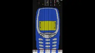 Short Dark MIDI - Nokia 1208 Ringtone SWIMMING 