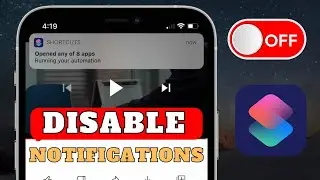 How DISABLE Shortcuts Notifications & Banner Pop [2024]