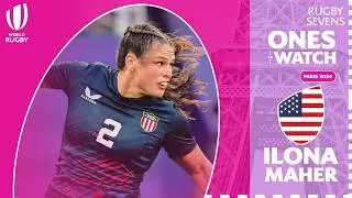 Olympic Influencer | World's most followed Rugby player | Ilona Maher's SVNS Highlights 2023/24