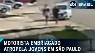 Dois adolescentes são atropelados por motorista embriagado em SP | SBT Brasil (02/09/24)