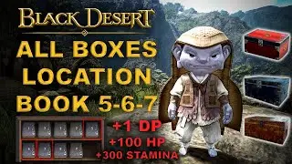 BDO | Dokkebis Hobbies - The Eyes Of Adventure Journal | Book 5-6-7 | All x110 Boxes |