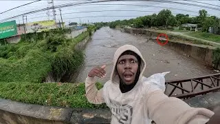 Jamaicans Cooking Outside in Hurricane Beryl