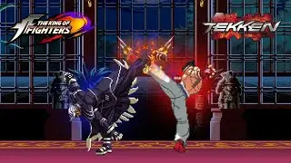 Original Zero vs Kazuya Mishima - TEKKEN X The King of Fighters l SNK X Namco