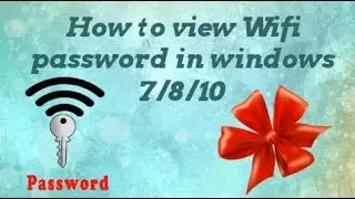 How to View  WIFI password in windows 7/8/10 using cmd in Tamil